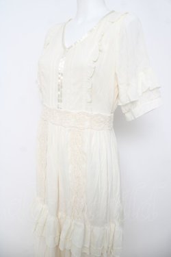 画像3: axes femme / レースラインティアードワンピース F 生成り Y-26-03-24-071-AX-OP-SZ-ZY