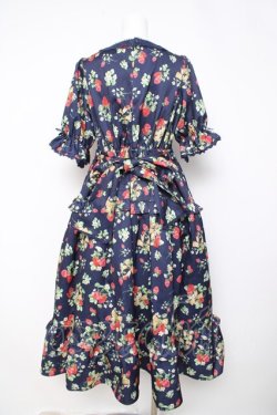 画像2: axes femme kawaii / クラシックベリーワンピース  ネイビー Y-26-03-24-074-AX-OP-SZ-ZY