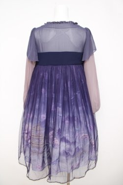 画像2: Doll Paradise / 夜桜宮廷中華ワンピース  パープル Y-26-03-24-075-LO-OP-SZ-ZY