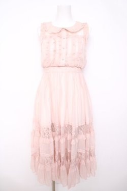 画像1: To Alice / レースフルルワンピース  ピンク Y-26-03-24-076-LO-OP-SZ-ZY