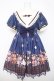 画像1: Doll Paradise / ベアプリントセーラーワンピースセット  紺 Y-26-03-24-077-LO-OP-SZ-ZY (1)