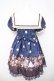 画像2: Doll Paradise / ベアプリントセーラーワンピースセット  紺 Y-26-03-24-077-LO-OP-SZ-ZY (2)