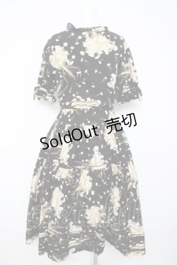 画像2: WONDERFUL WORLD / ひな菊ワンピース F ブラック Y-26-03-24-080-LO-OP-SZ-ZY