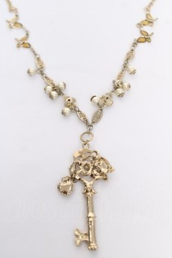 画像2: axes femme / 鍵モチーフネックレス  ゴールド Y-26-03-24-001-AX-CO-SZ-ZY