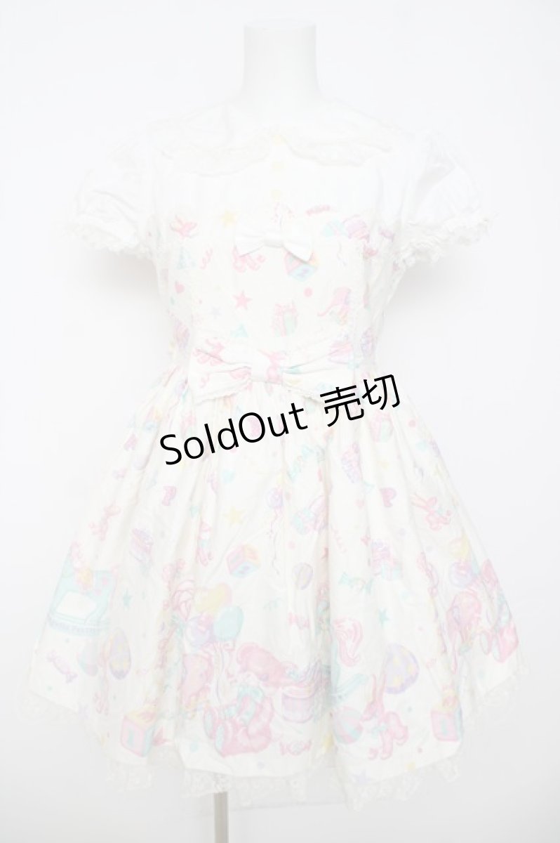 画像1: Angelic Pretty / TOY PARADEワンピース  オフ白 Y-26-03-24-081-AP-OP-SZ-ZY (1)
