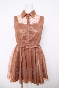 LIZ LISA / ドットワンピース  ブラウン Y-26-03-24-083-LO-OP-SZ-ZY