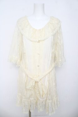 画像1: LIZ LISA / インナー付きワンピース 0 アイボリー Y-26-03-24-084-LO-OP-SZ-ZY