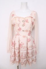 LIZ LISA / クローゼット柄ワンピース 0 ピンク Y-26-03-24-085-LO-OP-SZ-ZY