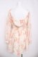 画像2: LIZ LISA / オフショルローズ柄ワンピース 0 オフ Y-26-03-24-086-LO-OP-SZ-ZY (2)