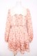 画像1: LIZ LISA / ブーケ柄ワンピース 0 ピンク Y-26-03-24-089-LO-OP-SZ-ZY (1)