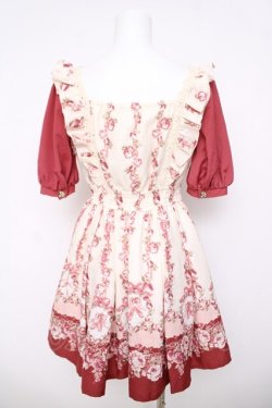 画像2: LIZ LISA / トゥシューズラビット柄ワンピース 0 オフ/ワイン Y-26-03-24-094-LO-OP-SZ-ZY