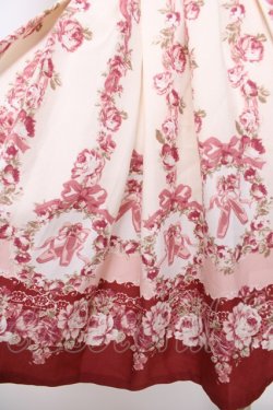 画像3: LIZ LISA / トゥシューズラビット柄ワンピース 0 オフ/ワイン Y-26-03-24-094-LO-OP-SZ-ZY