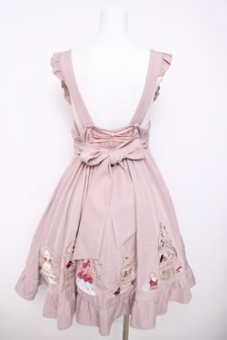 画像2: Amavel / Macaron Teapartyジャンパースカート F ピンク Y-26-03-24-096-CA-OP-SZ-ZY