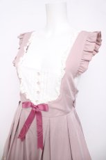 画像3: Amavel / Macaron Teapartyジャンパースカート F ピンク Y-26-03-24-096-CA-OP-SZ-ZY (3)