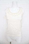 LIZ LISA / パール付きタンクトップ 0 オフ Y-26-03-24-013-LO-TO-SZ-ZY