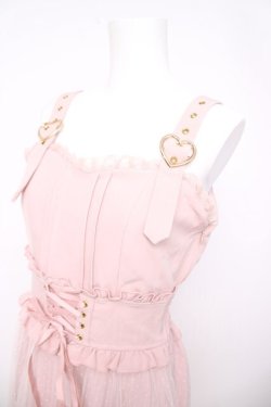 画像3: LIZ LISA / ドットメッシュチュールジャンスカ 0 ピンク Y-26-03-24-100-LO-OP-SZ-ZY