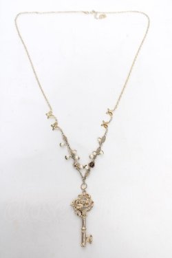 画像3: axes femme / 鍵モチーフネックレス  ゴールド Y-26-03-24-001-AX-CO-SZ-ZY