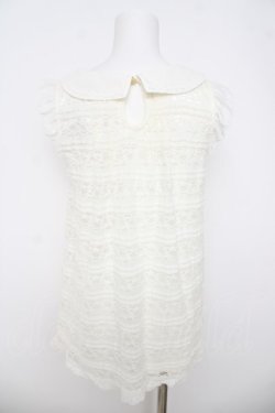 画像2: LIZ LISA / スカラップ襟レースノースリーブトップス 0 オフ Y-26-03-24-015-LO-TO-SZ-ZY