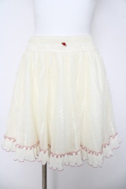 画像1: LIZ LISA / レーススカート 0 アイボリー Y-26-03-24-120-LO-SK-SZ-ZY