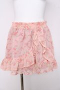 LIZ LISA / 花柄フリルミニスカート 0 ピンク Y-26-03-24-122-LO-SK-SZ-ZY