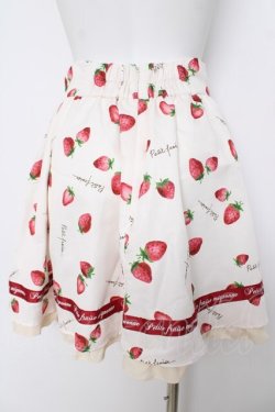 画像2: Ank Rouge / FancyStrawberryフレアギャザースカート M オフシロ Y-26-03-24-124-CA-SK-SZ-ZY