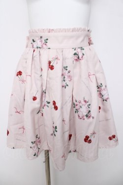 画像1: Ank Rouge / Cherry Roseスカート M ピンク Y-26-03-24-126-CA-SK-SZ-ZY
