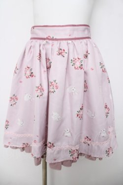画像1: Ank Rouge / RoseBunnyスカート M ピンク Y-26-03-24-128-CA-SK-SZ-ZY