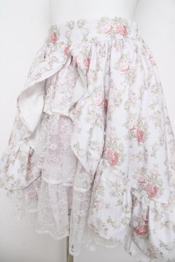 画像3: mellfy memory / Princess Rococo Rose lace スカート S ピンク Y-26-03-24-131-LO-SK-SZ-ZY