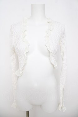 画像1: LIZ LISA / 総レースボレロ 0 白 Y-26-03-24-018-LO-TO-SZ-ZY