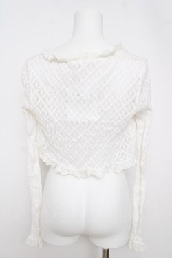 画像2: LIZ LISA / 総レースボレロ 0 白 Y-26-03-24-018-LO-TO-SZ-ZY