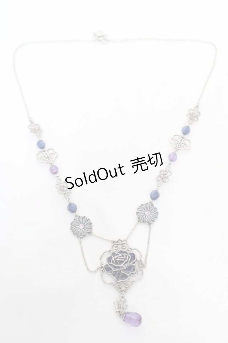 画像2: axes femme / クラシカルチャイナネックレス  シルバー Y-26-03-24-002-AX-AC-SZ-ZY (2)