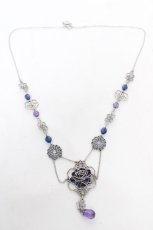 画像2: axes femme / クラシカルチャイナネックレス  シルバー Y-26-03-24-002-AX-AC-SZ-ZY (2)
