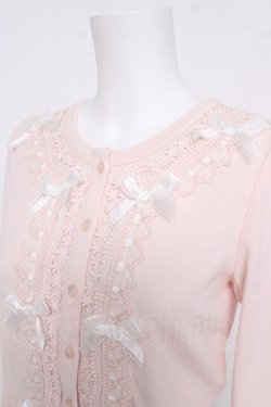 画像3: LIZ LISA / はしごレースカーディガン 0 ピンク Y-26-03-24-024-LO-TO-SZ-ZY