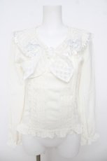 画像1: LIZ LISA / シアーギンガムチェックトップス 0 白 Y-26-03-24-032-LO-TO-SZ-ZY (1)