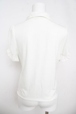 画像2: LIZ LISA / カットシフォンブラウス 0 白 Y-26-03-24-037-LO-BL-SZ-ZY