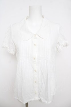画像1: TRALALA / ドビードットブラウス 0 白 Y-26-03-24-038-LO-BL-SZ-ZY