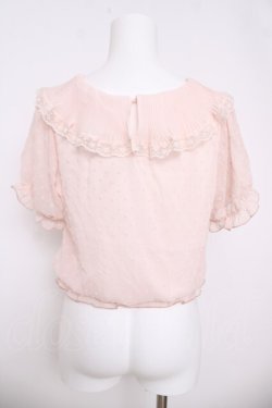 画像2: LIZ LISA / ドビードットブラウス 0 ピンク Y-26-03-24-040-LO-BL-SZ-ZY