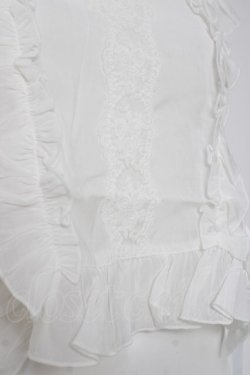 画像4: axes femme / サイドリボンフリルベスト F 白 Y-26-03-26-039-AX-TO-SZ-ZY