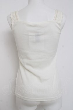 画像2: axes femme / ビジューストーン付きタンクトップ M 生成り Y-26-03-26-042-AX-TO-SZ-ZY