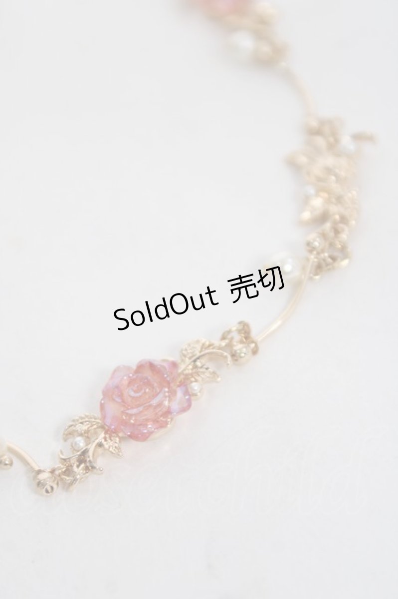 画像2: axes femme / オーロラローズネックレス  ゴールド Y-26-03-26-003-AX-AC-SZ-ZY (2)