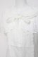 画像3: axes femme POETIQUE / リボンフリル半袖ブラウス M 白 Y-26-03-26-049-AX-BL-SZ-ZY (3)