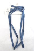 axes femme / デニムリボンクリップ  ブルー Y-26-03-26-005-AX-AC-SZ-ZY