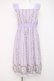 画像1: axes femme POETIQUE / うさぎ柄シフォンワンピース M ラベンダー Y-26-03-26-054-AX-OP-SZ-ZY (1)
