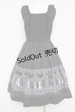 画像2: axes femme / チェス柄ノースリワンピース M 黒 Y-26-03-26-058-AX-OP-SZ-ZY