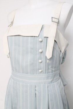 画像4: axes femme / 蝶刺繍ストライプワンピース F ミント Y-26-03-26-062-AX-OP-SZ-ZY