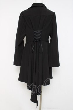 画像2: axes femme POETIQUE / 燕尾デザインロングジャケット M 黒 Y-26-03-26-063-AX-JA-SZ-ZY