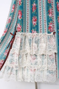 画像4: axes femme / カントリーローズワンピース F Bグリーン Y-26-03-26-069-AX-OP-SZ-ZY