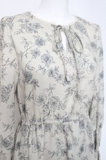 画像3: axes femme POETIQUE / クラシックフラワーワンピース M ベージュ Y-26-03-26-072-AX-OP-SZ-ZI (3)