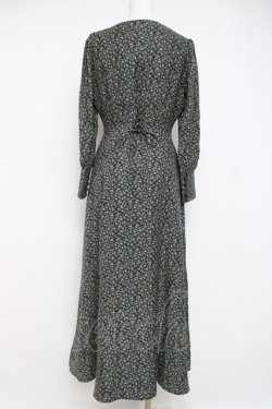 画像2: an another angelus / コルセット切替小花柄ロングワンピース F ネイビー Y-26-03-26-076-CA-OP-SZ-ZY