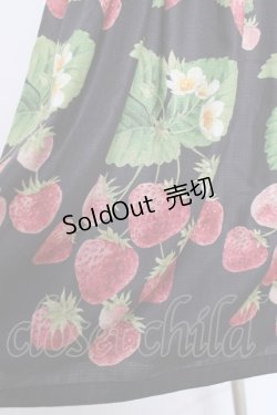 画像4: Leur Getter / Sweet Strawberryノースリーブワンピース M ブラック Y-26-03-26-077-LU-OP-SZ-ZY